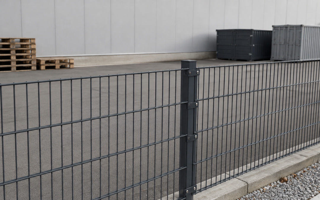 DIY-Projekt: 5 Meter Doppelstabmattenzaun für Mülltonnenplatz & Vorgarten